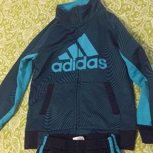 Adidas size 5 dark blue